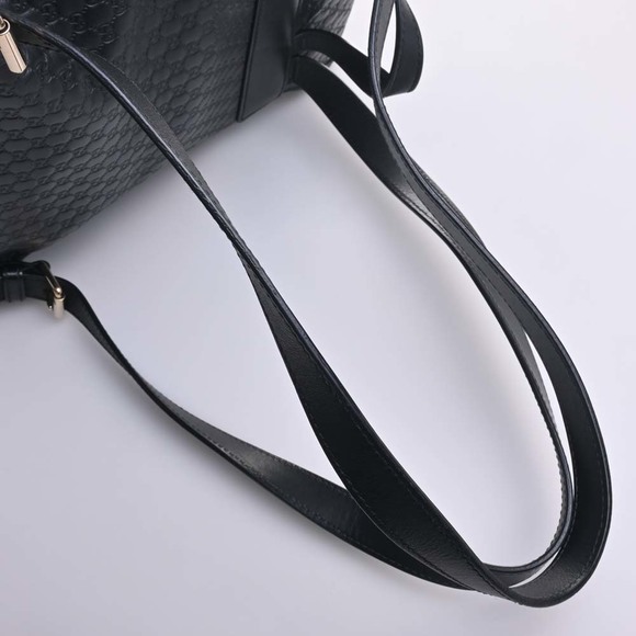 Gucci Micro Leather Rucksack Backpack Black - Picture 4 of 10